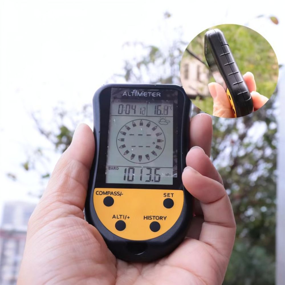 Draagbare digitale hoogtemeter - Outdoor Sport Climbing Gear recensie en prijs