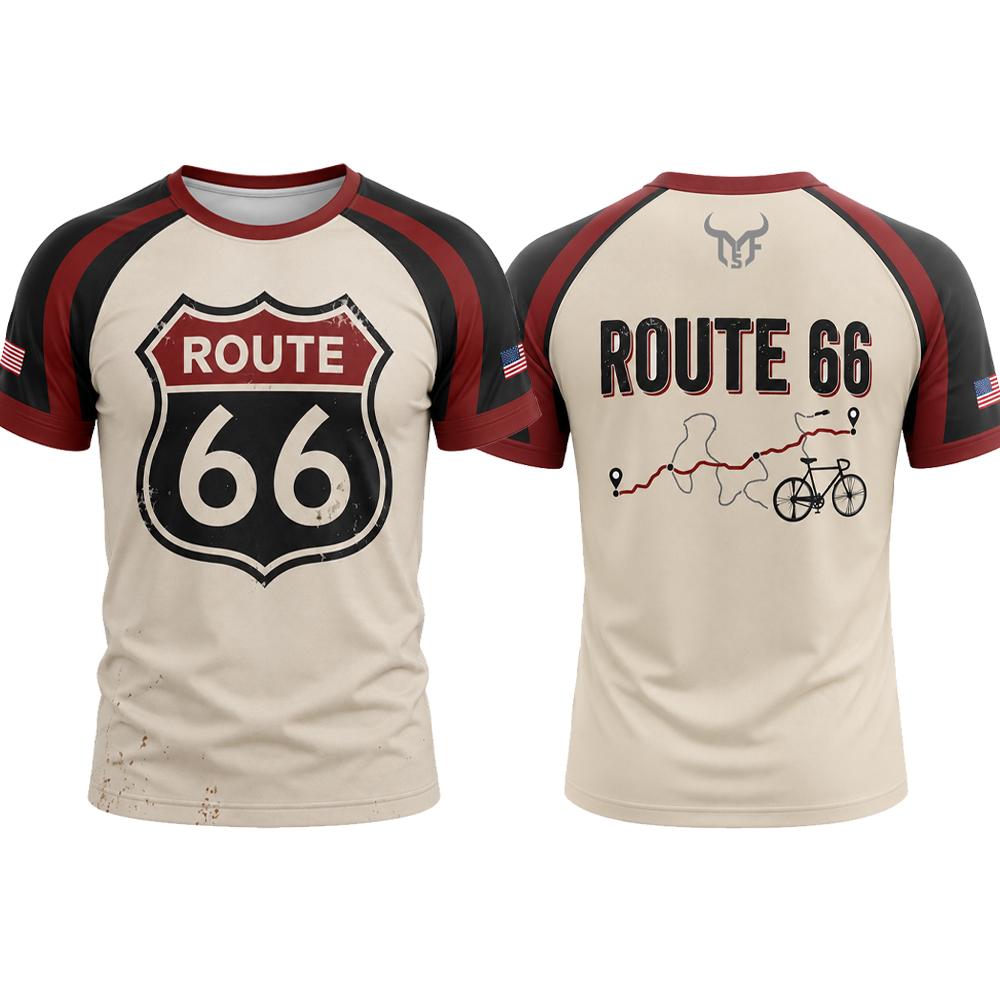 Route 66 Vintage Road Trip T-s - Outdoor Sports Adventure recensie en prijs