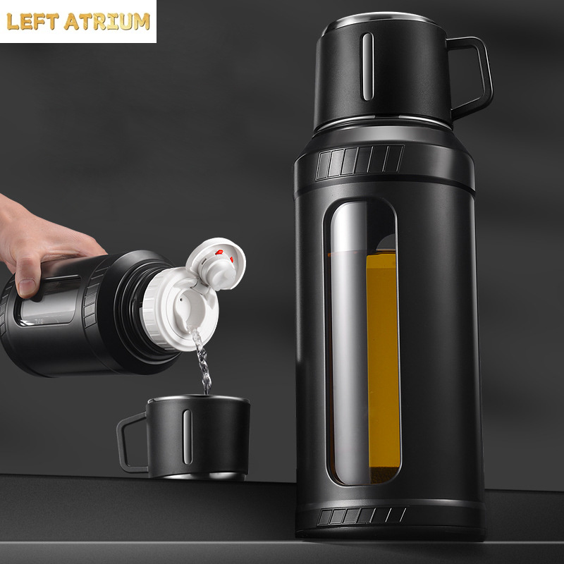 Grote capaciteit 2L glazen wat - Outdoor Sport Glass Water Bottle recensie en prijs